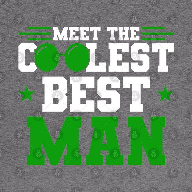 Meet The Coolest Best Man Groomsmen Team by Toeffishirts